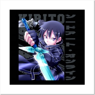 Kirito Posters and Art